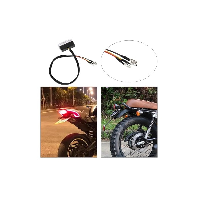 12V Motorcycle Rear Brake Light Tail Light Motorcycle Rear Brake