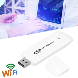 USB Wifi Modem Dongle, 4G USB Wifi Dongle Adapter LTE TDD FDD GSM Car Wifi Mini Wireless Router with SIM Card Slot USB Network Adapter