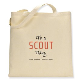 Make it Love it Sell It - It's A Scout Thing - Canvas Tote Bag, Single Sided