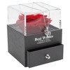 Necklace with Rose Gift Box Exquisite Appearance Preserved Flower Gift