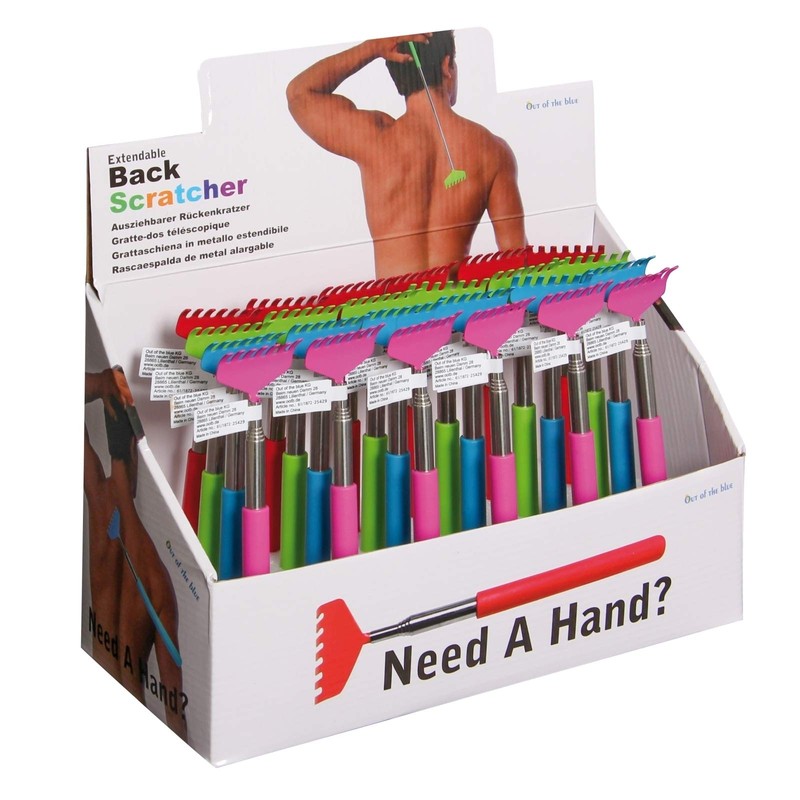Out of the blue KG Extendable Back Scratcher Colourful