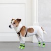 PUPTECK 2 Pairs Anti-Slip Dog Socks Paws Stop Licking, Walking