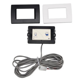 Frezon 36387 Wall Switch Replacement Kit Fit for The Tecma Series RV Toilet Silence Plus- 2 Button Wall Switch for RVs, Yachts, and Campers, Meeting The Stringent Needs of Outdoor and Sailing