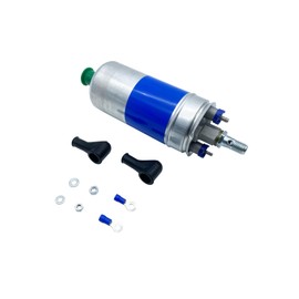 12V Universal Heavy Duty Gas Diesel In-Line In-Tank Electric Fuel Pump With Install Kit HFP-602 Replaces OEM # E7127M, 431906091D, 0580254942