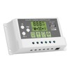 PWM Intelligent Solar Charge Controller Regulator LCD Display USB Output