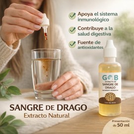 Extracto Sangre Drago Go3b Suplemento Sabor