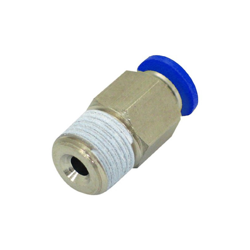 Niigata Seiki BeHAUS PC10-02 One-touch Fitting for Tubes, Straight Tube