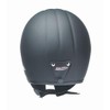 Redbike Oldtimer Motorcycle Half Shell Helmet RB 670 Matte Black