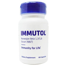 IMMUTOL Norwegian Beta-1,3/1,6-Glucan (NBG) 60 Caps