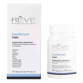Reve Capilarium Caps 30 Capsulas Vitalidad Anticaída Cabello