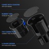 Dylen Car Cup Holder Expander, 2 in 1 Cup Holder