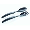 Emsa 504638 Salatbesteck, 2–teilig, Kunststoff, Länge 30 cm, Transparent, Vienna