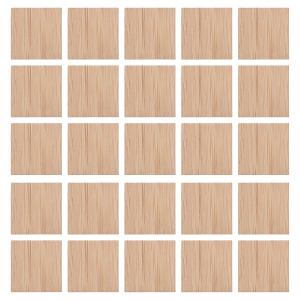 Unfinished Wooden Sheets - Blank Wood Slices for DIY Crafts