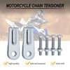 CADUFUELLY 2PCS Wheel Chain Puller Adjuster Tensioner Replacement for Yamaha