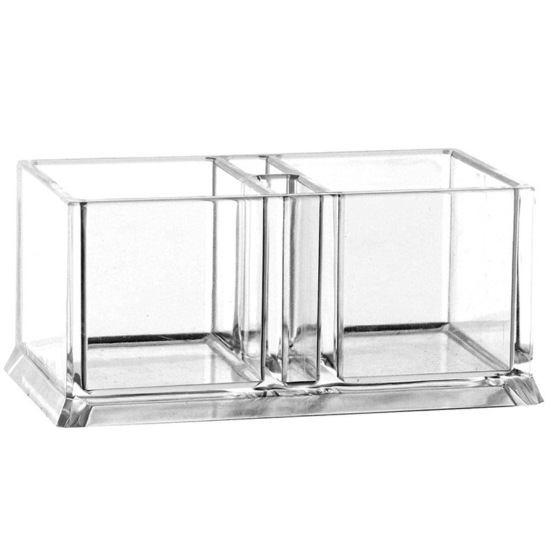 Yakri Small Acrylic Tea Bags Holder Coffee Sugar Bag Case