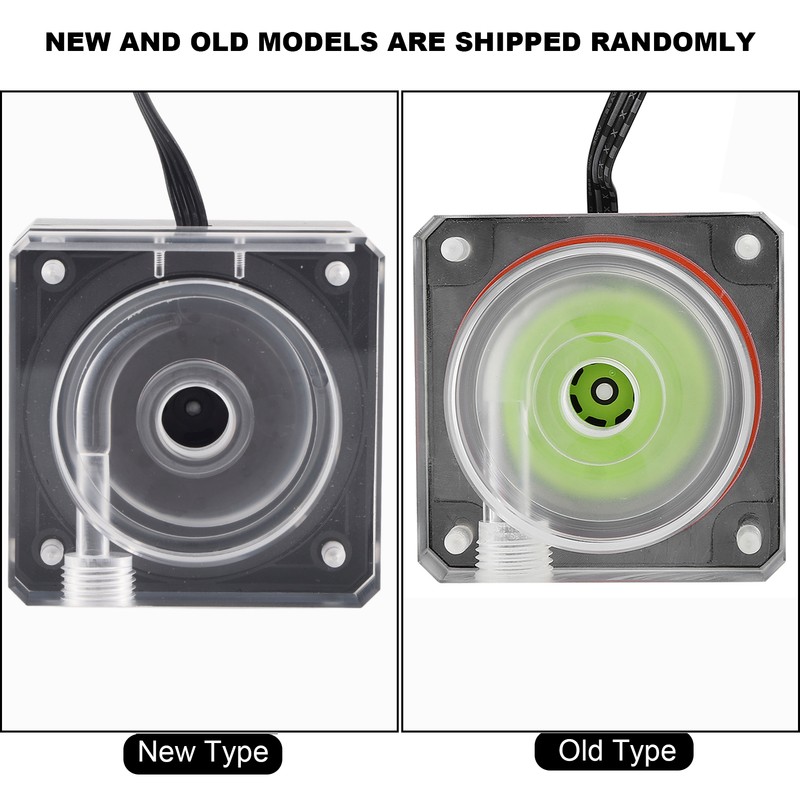 Water Cooling Pump Ultra Thin PMMA PWM Speed Control 3