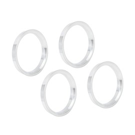 A ABSOPRO 4pcs 73.1 to 63.4 mm Aluminium Alloy Car Hub Centric Rings Item Replacement
