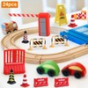 Road Signs Toy Plastic 24 Pieces Traffic Road Signs Toy