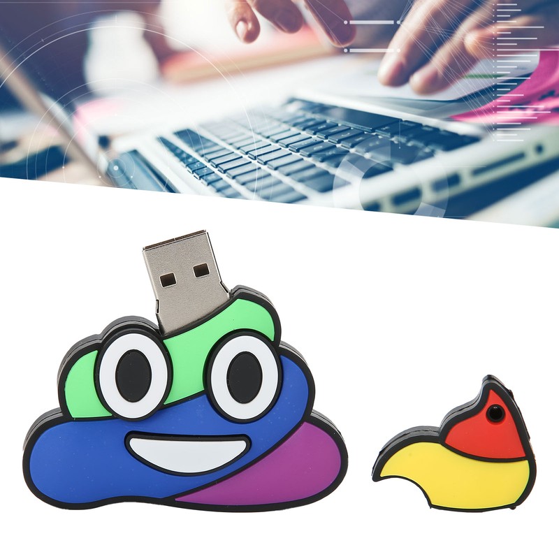 USB 2.0 Flash Drive Cute Cartoon Pattern Data Storage U