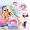SilverChry Swimming Backpack Waterproof Children's Beach Backpack with Separation Shoe