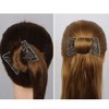Cepillos para el Cabello,Complementos para el Cabello con Perlas y