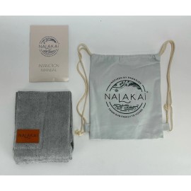 Nalakai Ring Sling Baby Carrier Soft Linen Baby Sling - Pebble Gray
