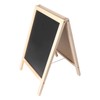Kids Easel Double Sided Foldable Standing Large Painting Space Poplar