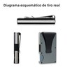 Cartera para hombre,Cartera hombre Clip de dinero con RFID Bloqueo,