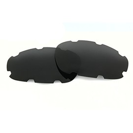 Polarized Replacement Sunglasses Lenses for Oakley Split Jacket Vented with UV Protection(Black)