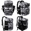 LHI Military Tactical Backpack for Men Molle Daypack 45L Army