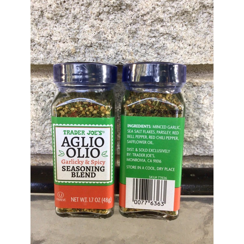 Trader Joe’s Aglio Olio Seasoning Blend Limited Edition 2 Pack
