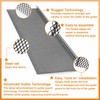 Blulu 25 Pcs Lock in Gutter Guard 6 Inch x