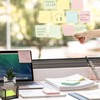 Astrappai Sticky Note Holder，Mesh Memo Holder with 1 Pack Sticky