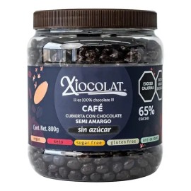 Cafe Con Chocolate Sin Azúcar Keto Vegan Xiocolat 1 Kg                                                                                                