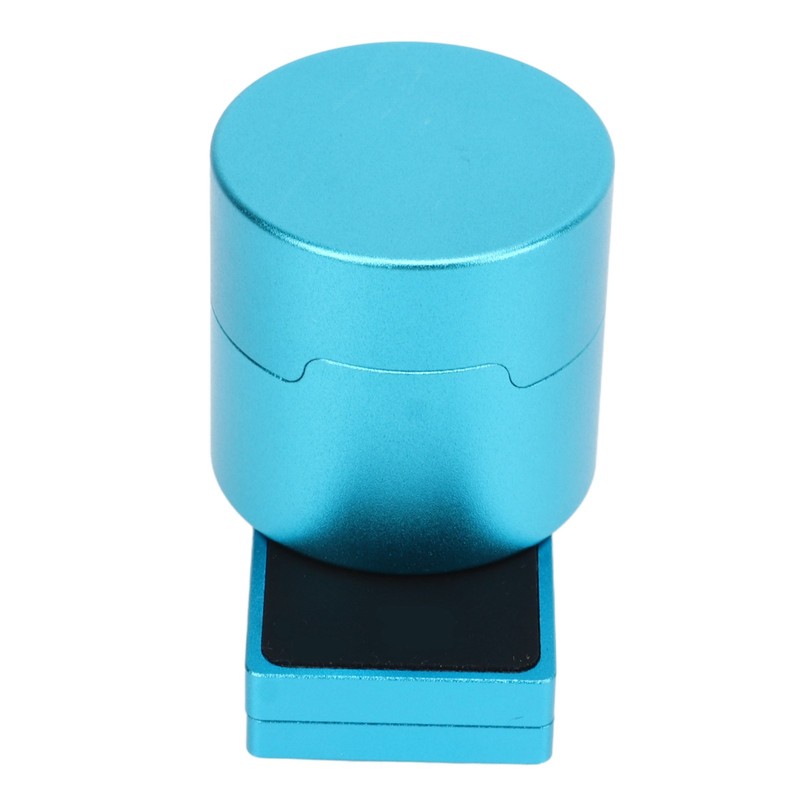 Magnetic Billiard Chalk Holder Aluminium Alloy Round Snooker Cue Chalk