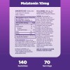 Melatonina 10 Mg Natrol Tamaño Grande 140 Gomitas Natrol Melatonina