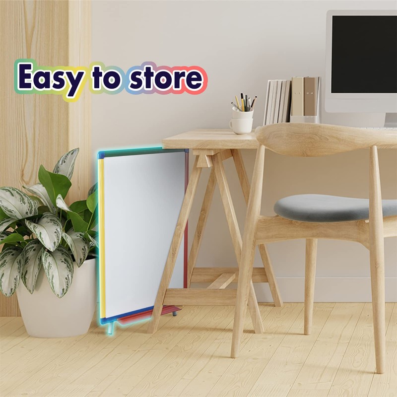 Dry Erase Board White Board for Kids 24x18 inch Art