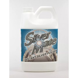 SilverMate Liquid Silver and Gold Cleaner, Silver Polish 64 oz.(1/2 gal)