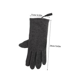 BESPORTBLE USB Heated Gloves with Finger Separation for Men and Women Slip Winter Hand Warming Gloves for Motorcycling and Outdoor Activities Flexible Dexterity and Steady Heat Thermal
