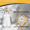 Raincovo Foam Cannon with Short Pressure Washer Gun, Dual Connector
