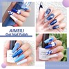 AIMEILI 6 Pieces Nail Art Brush Gel Nail Polish Nail