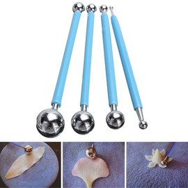 TuToy Seared Flower Decoration Clay Sugarcraft Ball Modelling Cutter DIY Tool