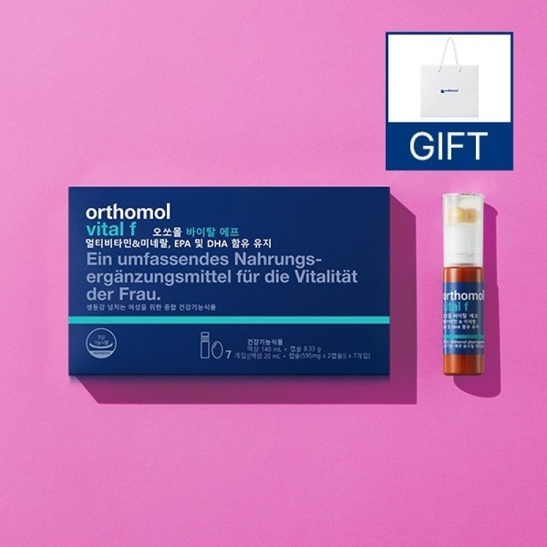 Orthomol Vital F (female) 7 tablets / 오쏘몰 바이탈 F여)
