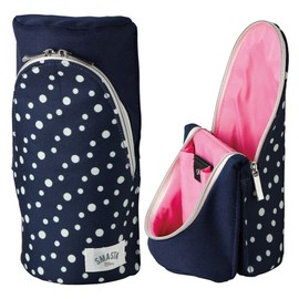 Sonic FD-7169-K Pouch Stand Pouch Master Lil Polka Dot Navy