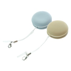 TOVINANNA 2pcs Macaron Mobile Phone Wipe Electronics Cleaner Eyeglass Cleaner Wipes Phone Screen Wipe Pendant Eyeglass Wipes Eyeglasses Cleaner Lanyard Eye Glasses Lens Cleaner Sponge