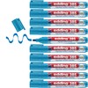 edding 385 Flipchart Effect Markers - Light Blue - Pack