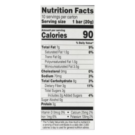 UD_Kind Mini Dark Chocolate Nut Sea Salt Bars Case of 8-10/.7 Oz Grain Snacks