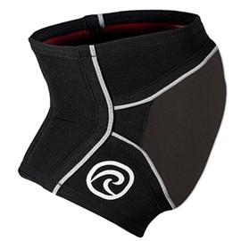 Rehband PRN Knee Pad, Professional Handball Pad, Volleyball Pad, Knee Support for Handball and Volleyball, Neoprene Knee Protector, Colour: Black, Size: M, Side: Right
