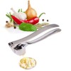 Romeeton Garlic Press Crusher Stainless Steel Squeezer Masher Mincer Kitchen