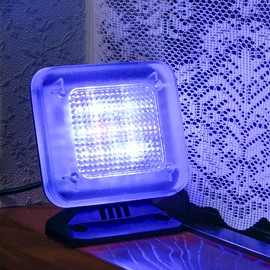 Ohm (OHM) NIT-ASY8RGB10 06-5250 Ohm Electric Fake Light TV Light TV Light with Timer Setting Monban Fake TV Light Security Countermeasure
